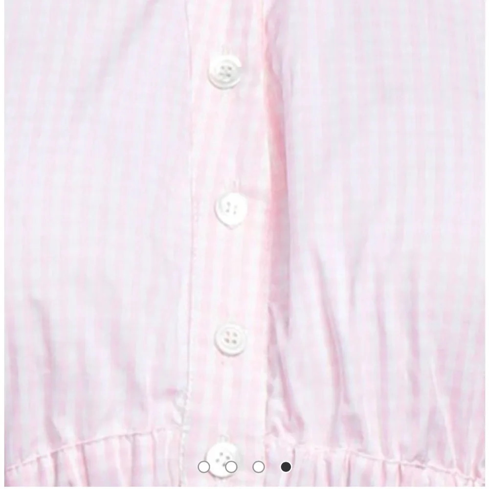 La Semaine Paris Pink Gingham Top Size 36 - Picture 3 of 9